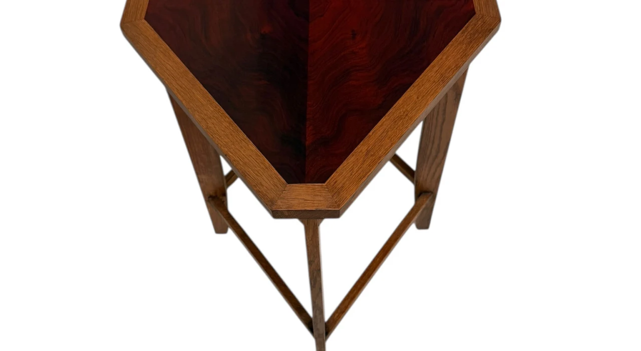 Art Deco Modernist Octagonal Side Table by Paul Bromberg for Pander, 1920s